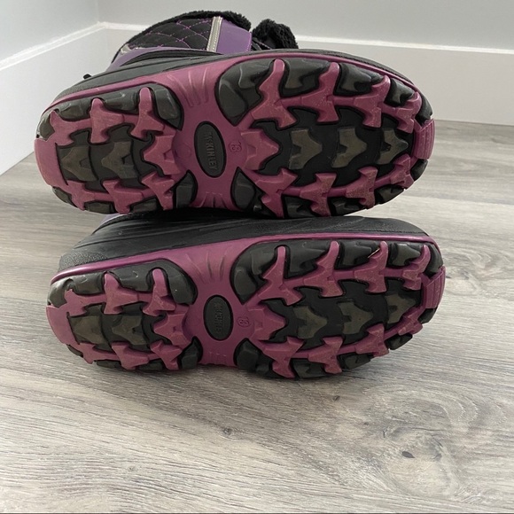 McKinley Winter Apollo Purple & Black Girls Boots - Picture 10 of 11
